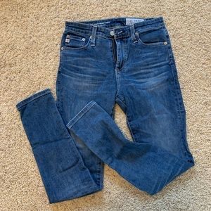 AG - Farrah High Rise Skinny Ankle Jeans
